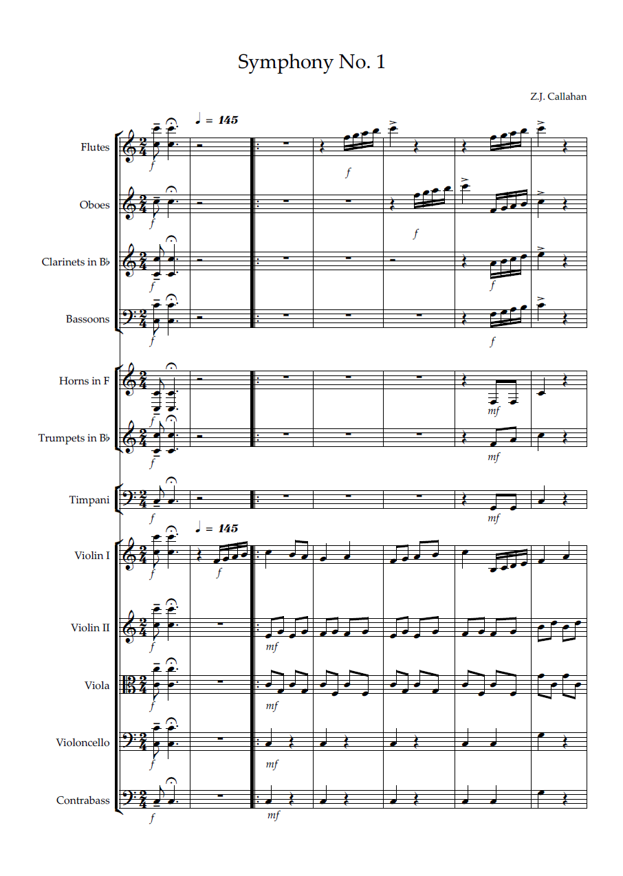 Symphony 1